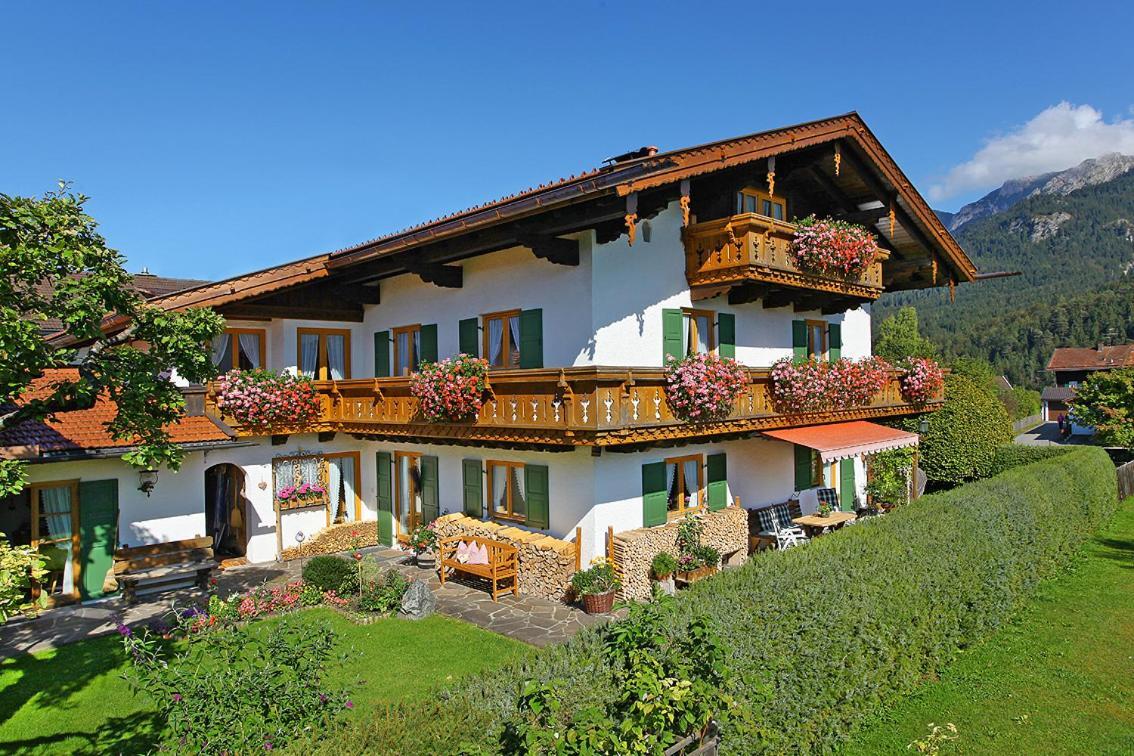 Ferienwohnungen Arnspitz Krün Exterior foto